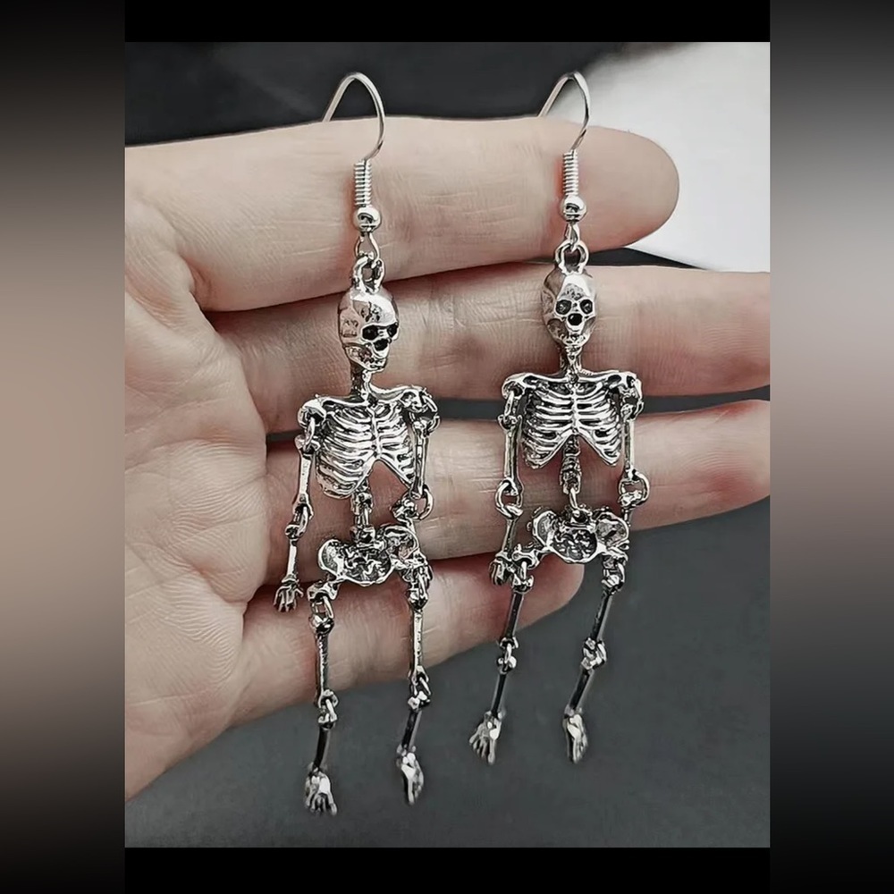 Skeleton Earrings